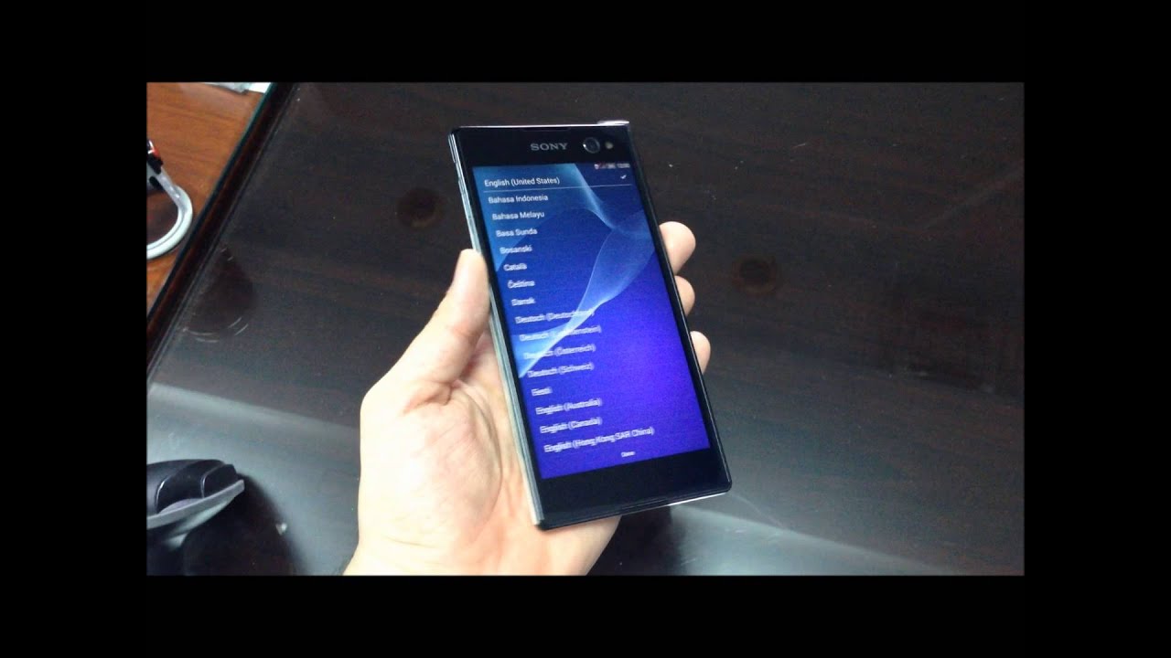 SONY XPERIA C3 Dual D2502 Starry Black color