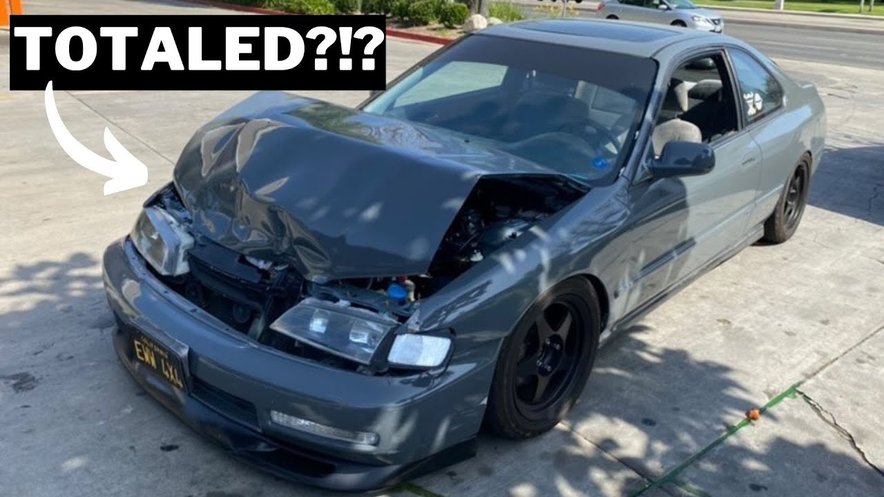 I CRASHED my 1995 Honda Accord! Let's FIX it!