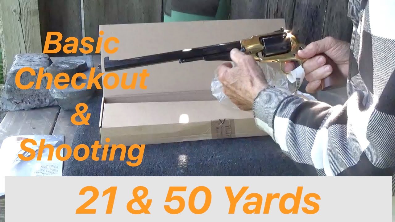 Pietta 1858 Buffalo - Open Box Checkout & Shooting