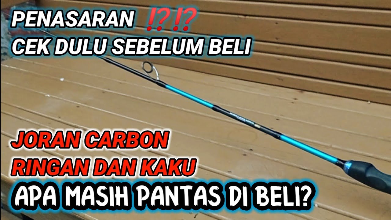JORAN CARBON SOLID SAMBUNG DUA LENTUR TAPI KAKU