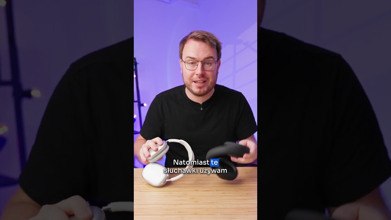 STARCIE TYTAN&Oacute;W 😈 🎧 Sony WH-1000XM6 vs AirPods Max 🍎 [POR&Oacute;WNANIE] #shorts