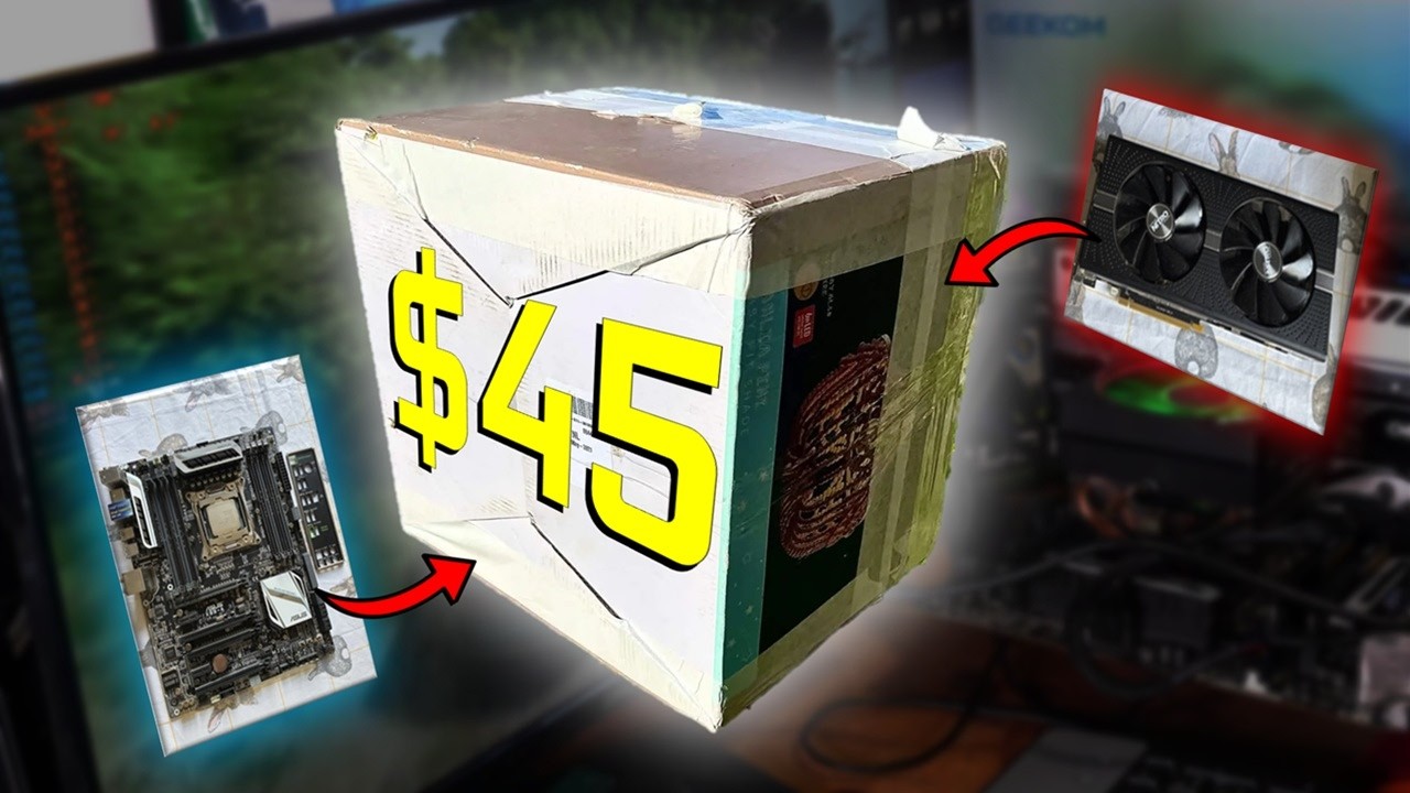 I Bought a $45 Intel X99 GAMING Bundle...