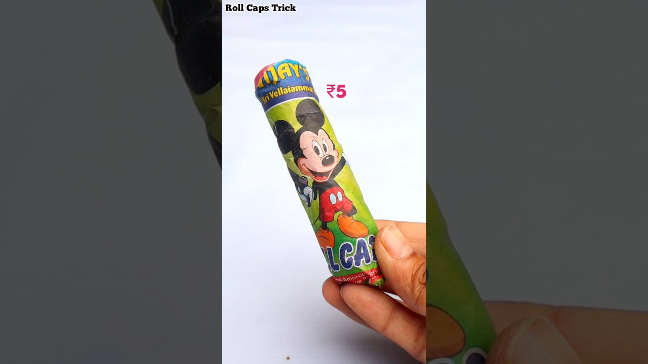 ₹1 = 👿 || Roll Caps crackers Unique Testing ;- 2024 || Diwali Crackers Testing @IndianCrazyKing.