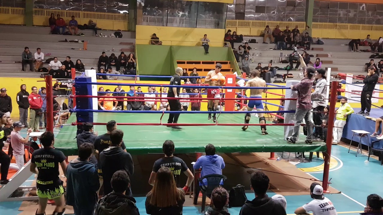 Final kickboxing Copa chile Wkf 2017 Sebastián Corral (Ganador) vs Hugo Oyarzun