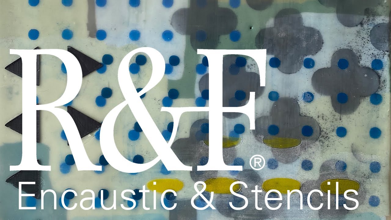 Encaustic & Stencils