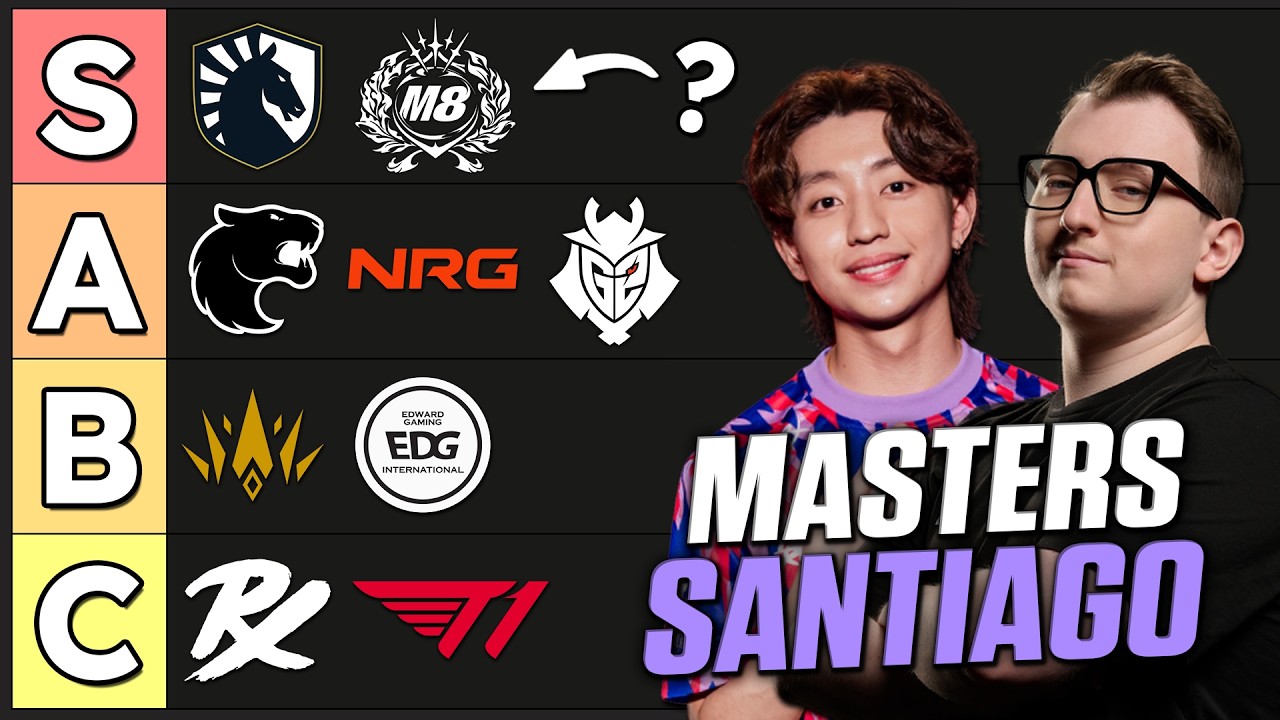 QUI PEUT GAGNER LES MASTERS SANTIAGO ? (M8, G2, PRX...)