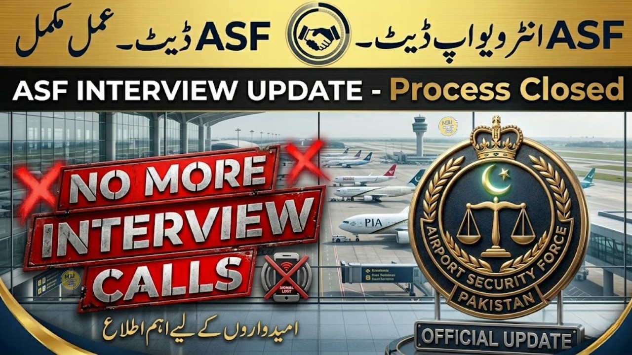 ASF Interview Process Closed | ASF Interview Update 2026 | ASF Result 2026 | ASF Interview Call 2026