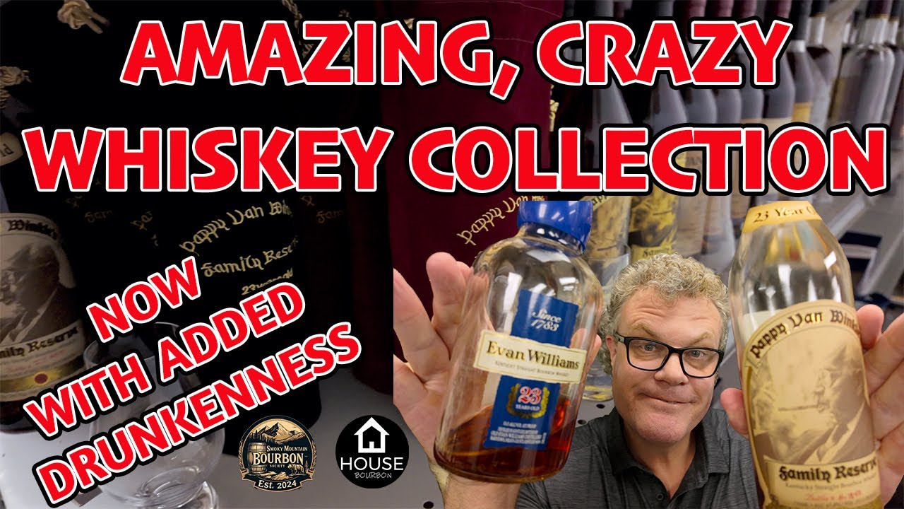Amazing Crazy $500,000 Whiskey Collection. Hazmat GTS 2016 vs 2012 Pappy 23 vs Evan Williams  23