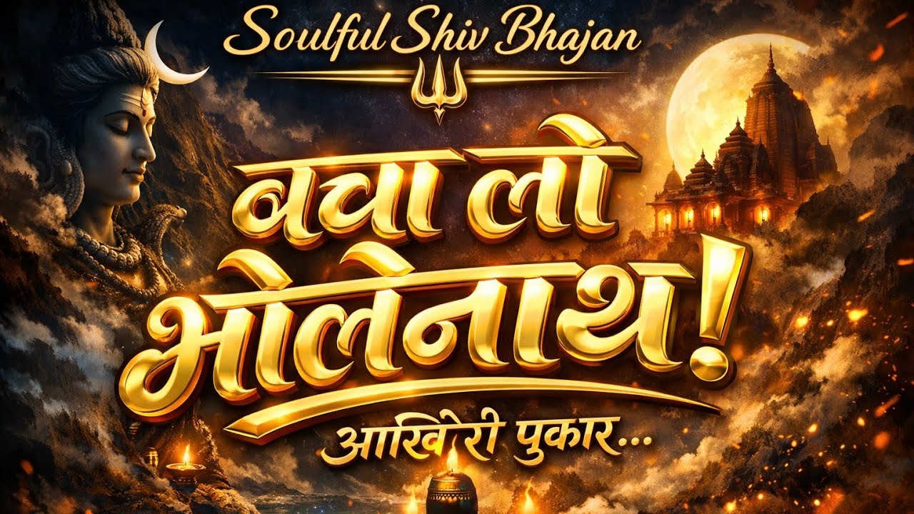 🌺बचा लो महादेव | दर्द भरा शिव भजन | Powerful Emotional Shiv Bhajan 2026