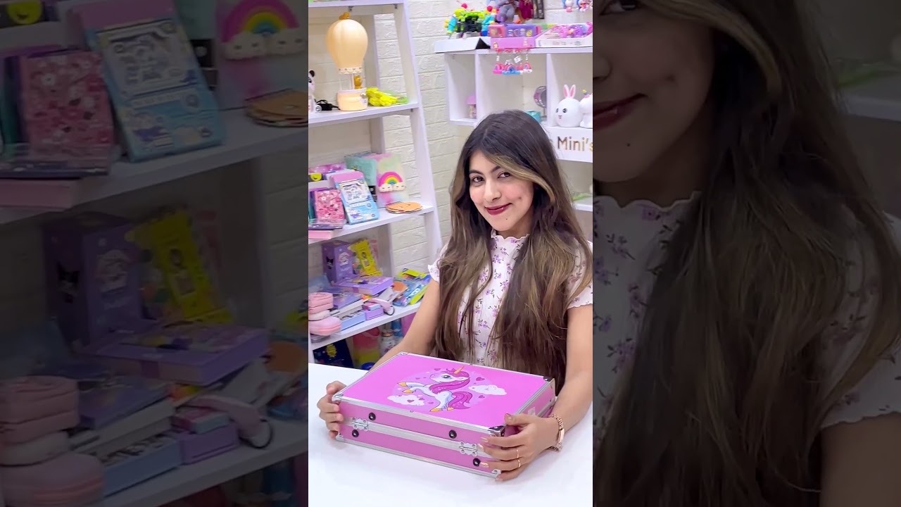 Unicorn Art Kit for Kids 🦄 | Premium Painting & Drawing Suitcase by Angroos Minis