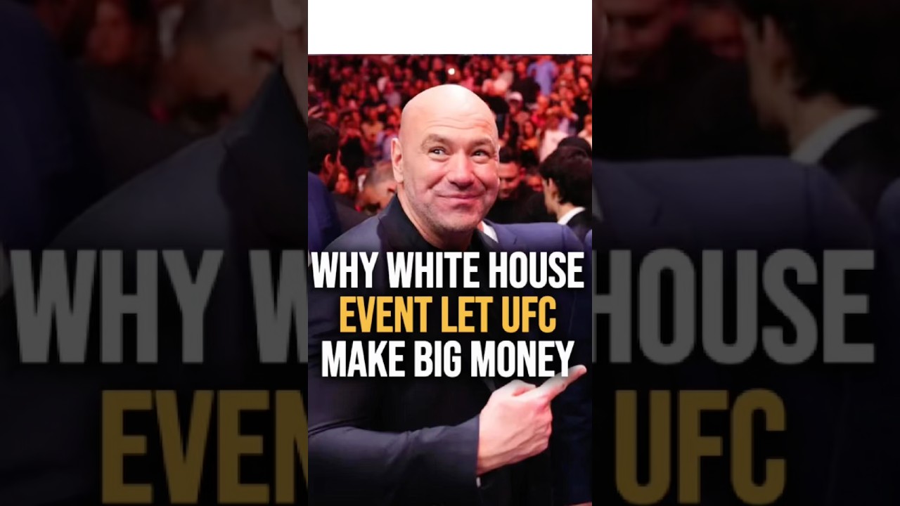 Why is a White House event that doesn't sell a single ticket still making UFC an unimaginable money