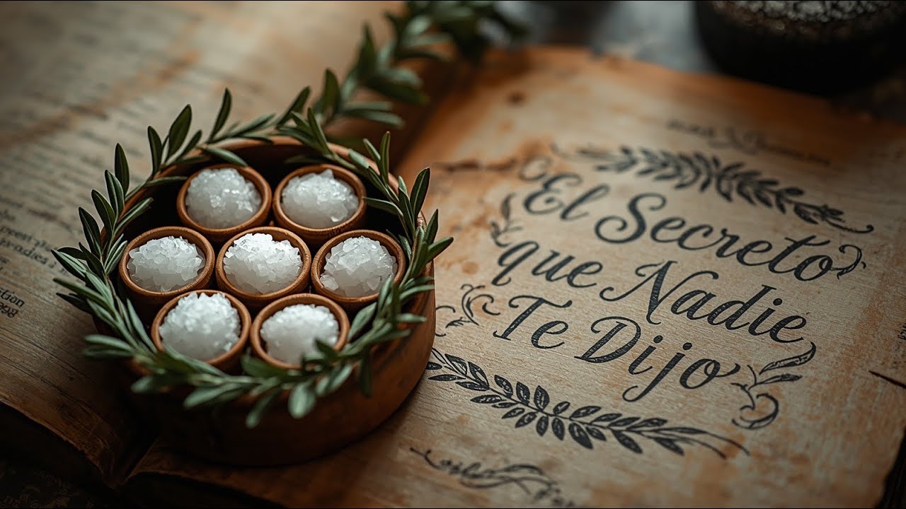 7 CUCHARADAS DE SAL Y 3 HOJAS DE LAUREL... EL SECRETO QUE NADIE TE DIJO...