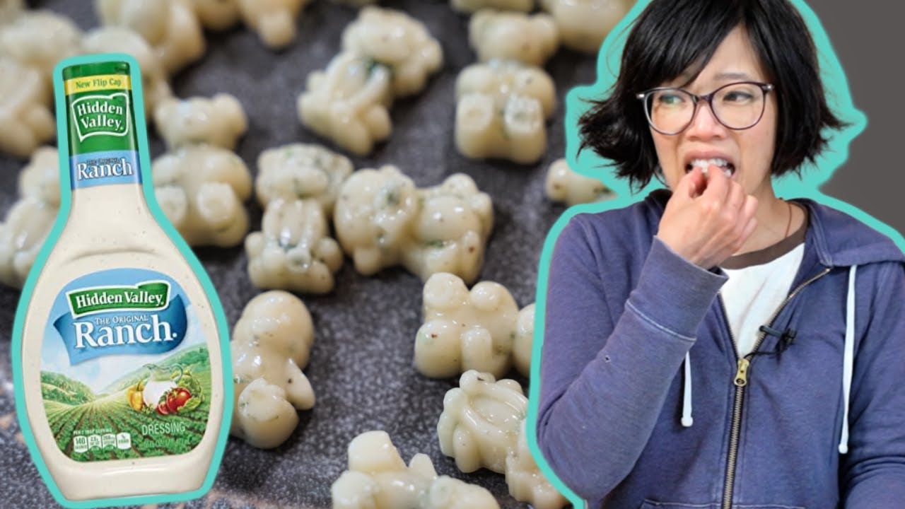 How to Make RANCH Gummy Bears + Bonus Recipe -- Hidden Valley Ranch Oyster Crackers