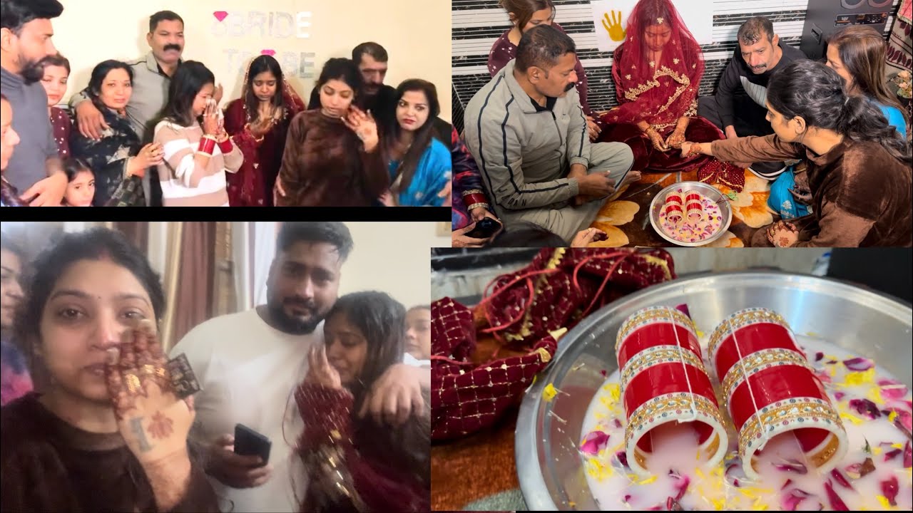 Chuda ceremony 🥰 sab hue emotional 😭 