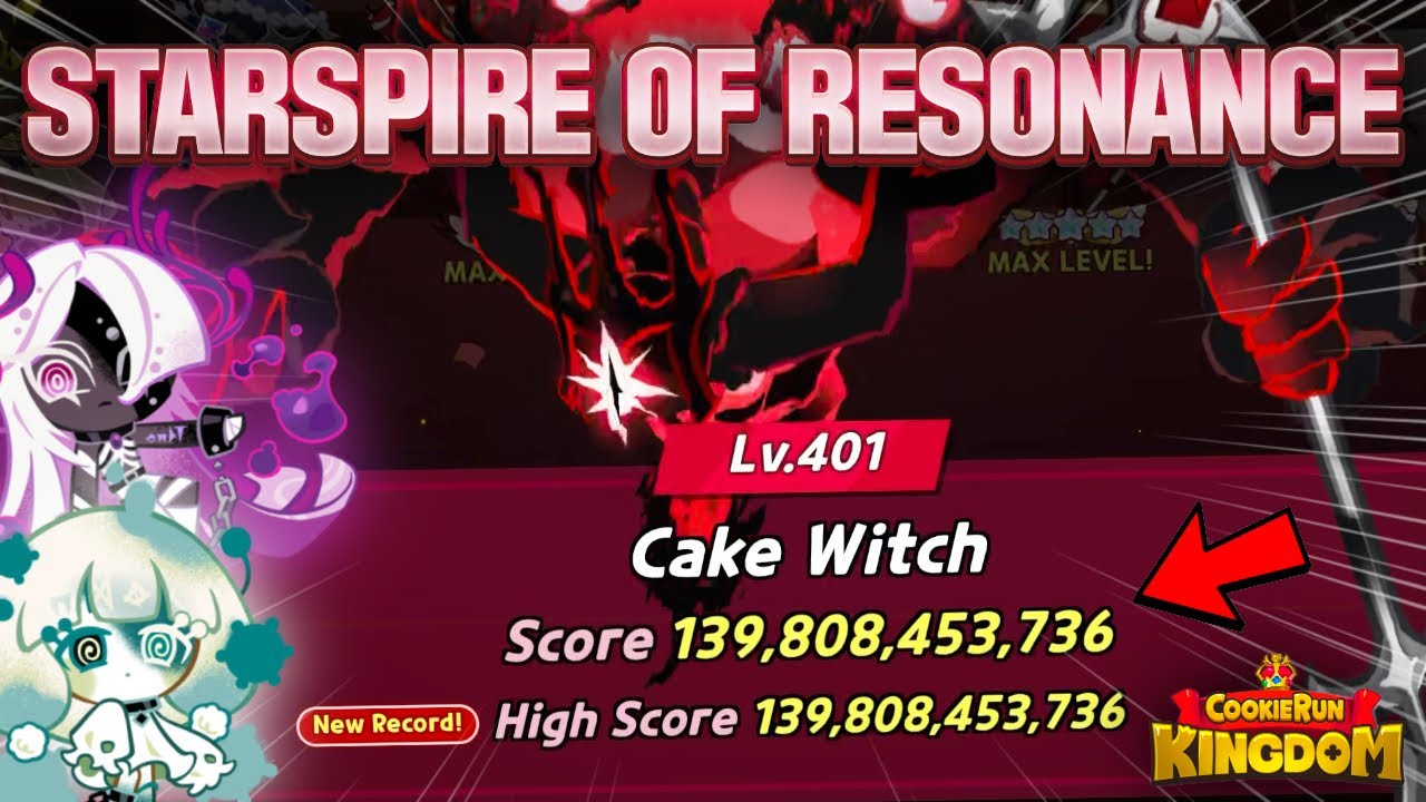 [TOP 1%] 140 BILLION DMG! The Starspire Cake Witch ULTIMATE META team!! 😆✨