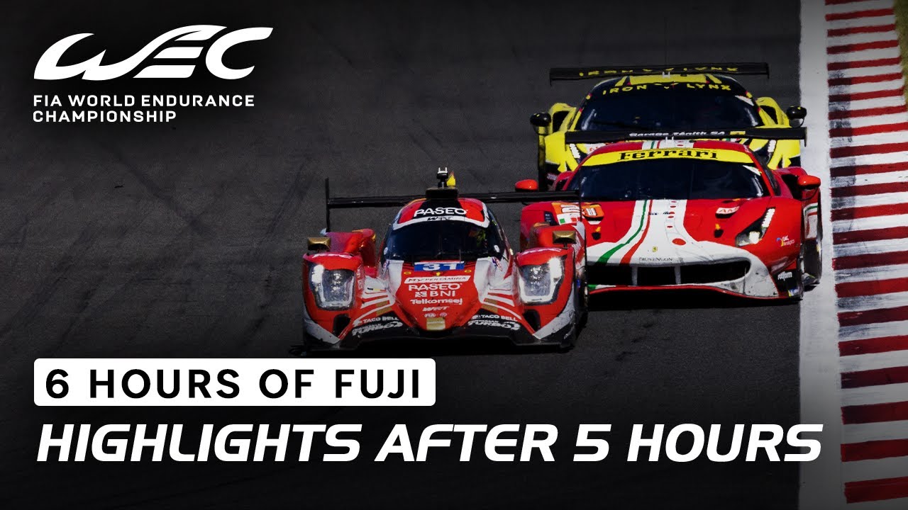 HIGHLIGHTS After 5 Hours | 2022 6 Hours of Fuji |  FIA WEC