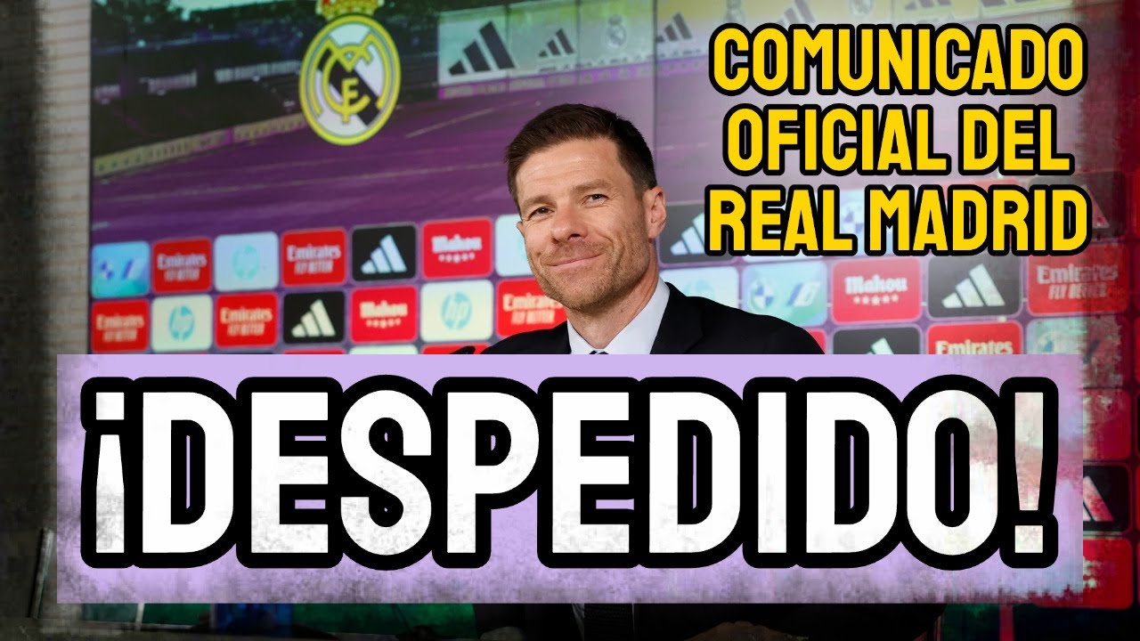&iexcl;EL REAL MADRID DESPIDE A XABI ALONSO TRAS LA DERROTA EN LA SUPERCOPA DE ESPA&Ntilde;A!