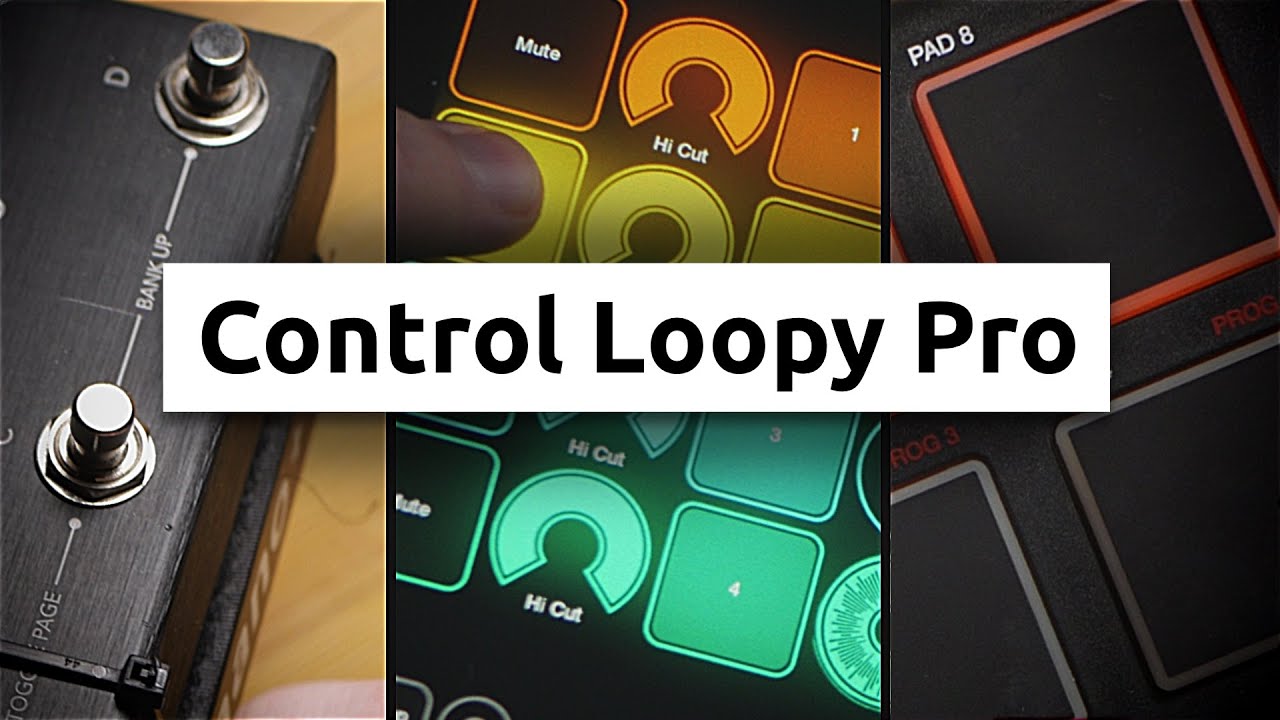 Педали, ручки и кнопки для Loopy Pro — вам нужен MIDI-контроллер?