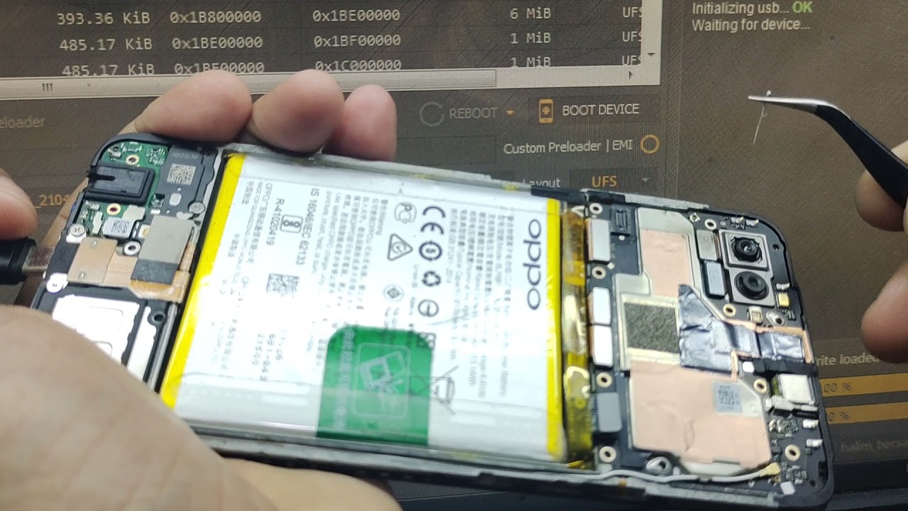 oppo F9 cph1823 downgrade jadi matot.. done flash menggunakan unlocktool..