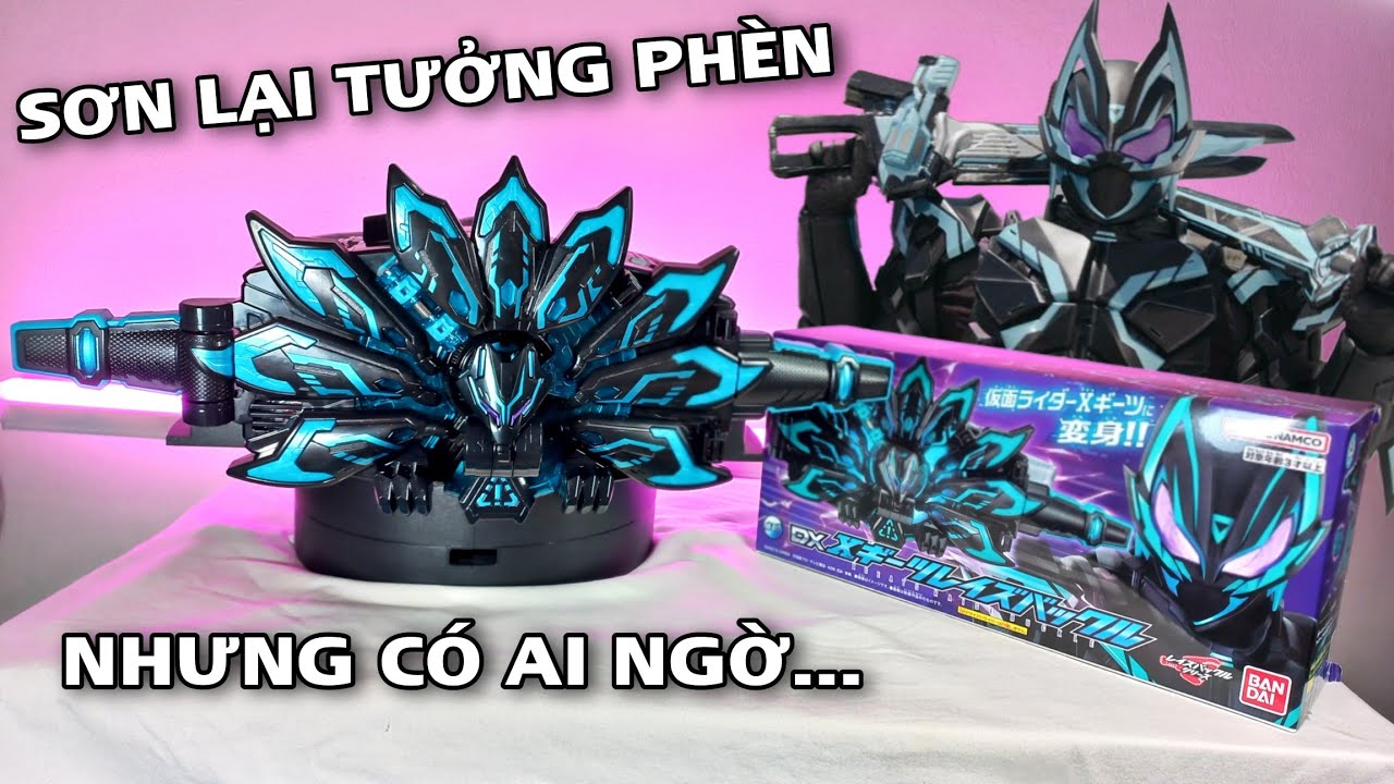 Review Dx X Geats Raise Buckle: Sơn Lại Nhưng Siêu Chất? Kamen Rider Geats Ft. XGeats