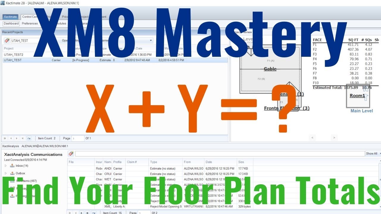 Find Your Floor Plan Totals