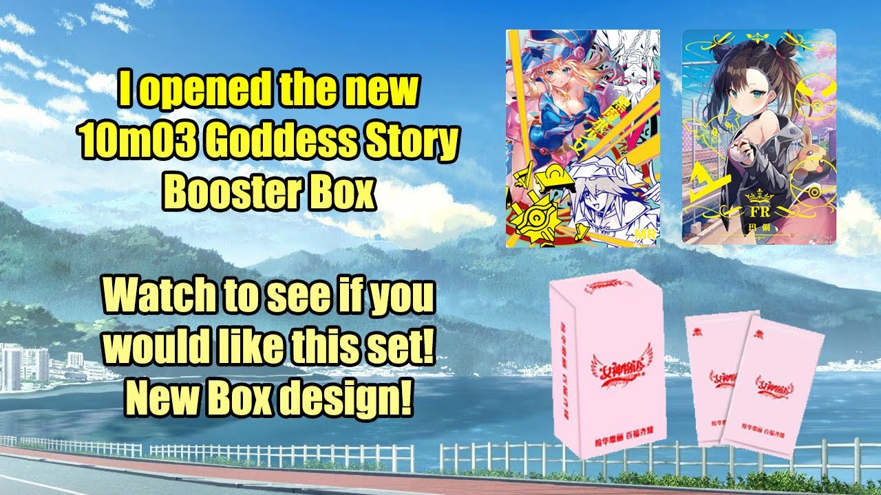 I opened the new 10m03 Goddess Story Booster Box! New design but are the cards inside good?