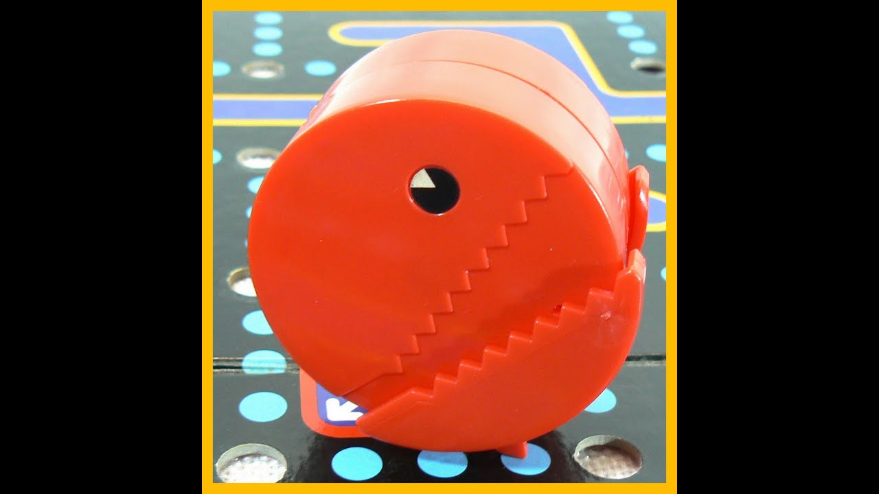 Spare Red PacMan Vintage Original Replacement 1980s MB Board Game