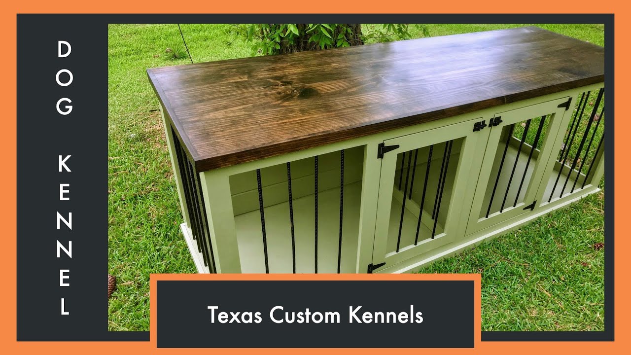 Building Your Dog Kennel Furniture - Texas Custom Kennels, making homes beautiful and dogs happy