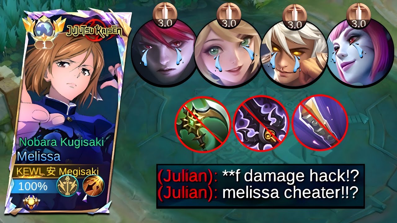 GOODBYE MELISSA TRINITY BUILD!! THIS NEW BROKEN BUILD TOTALLY DESTROYED ENEMIES INTO BRONZE😱