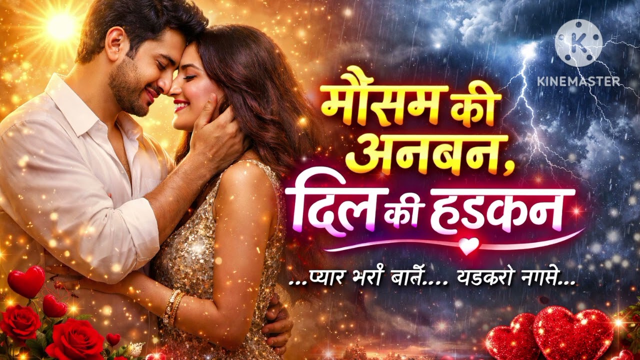 मौसम की अनबन, दिल की धड़कन | Romantic Hindi Song 2026 | Love & Rain Special 💔🌧️