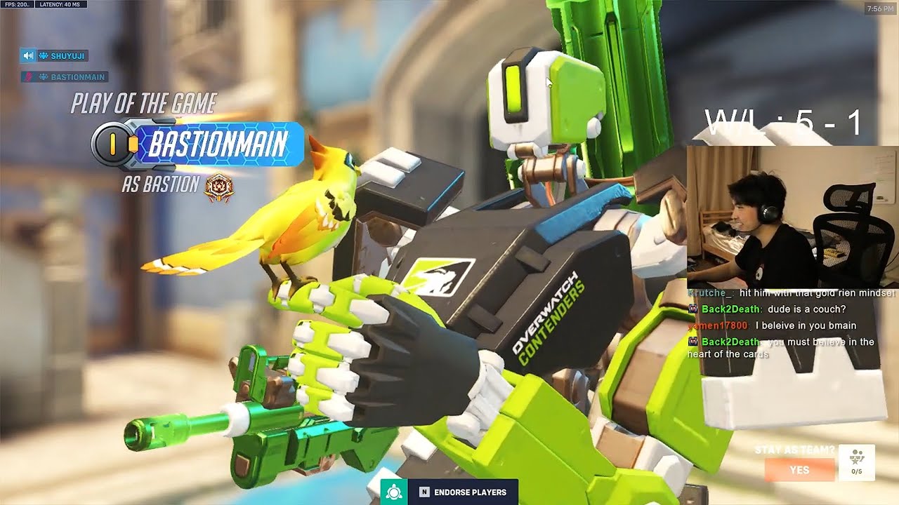 POTG! Advanced Bastion: Target Priority and Ult Tracking with BASTIONMAIN
