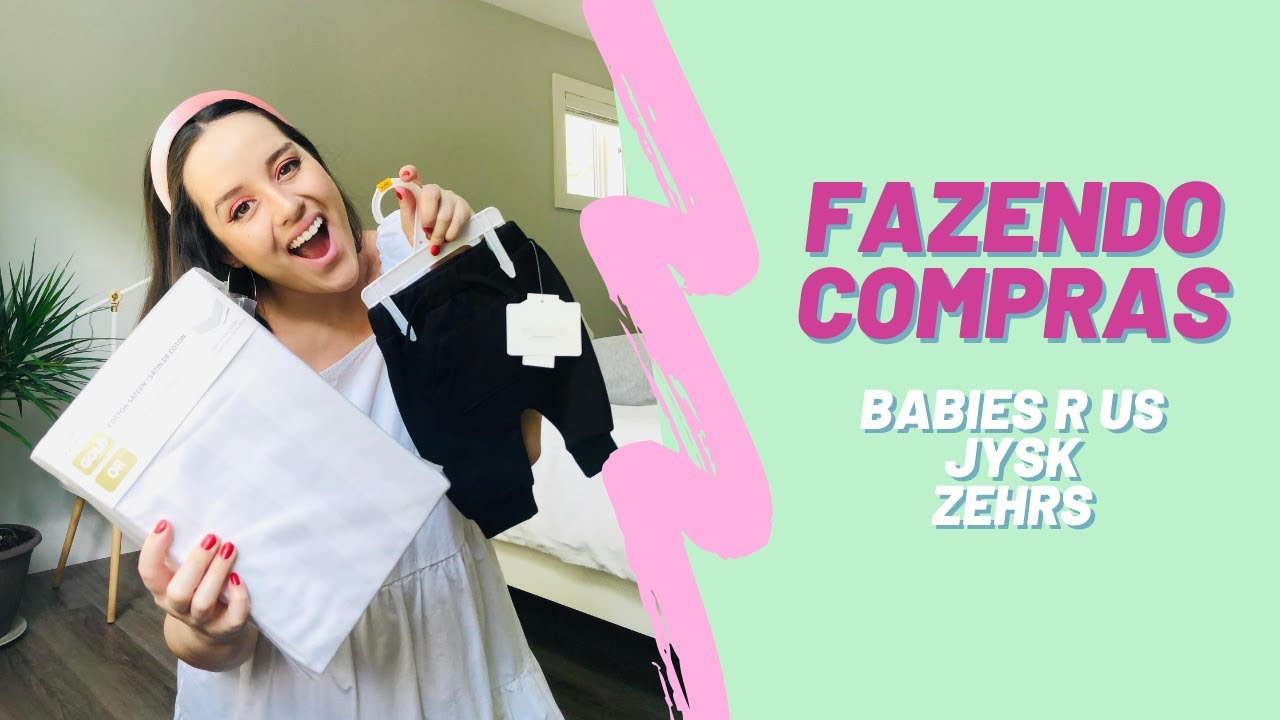 FAZENDO COMPRAS NO CANAD&Aacute;, indo nas lojas do Canad&aacute;: Babies R Us, JYSK e Zehrs ♡ Vlog da Jess
