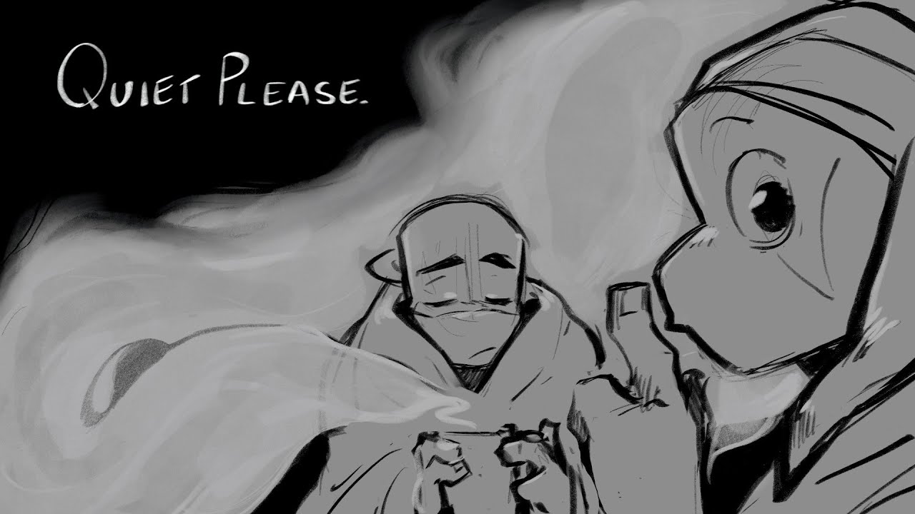 Quiet Please - ROTTMNT Animatic
