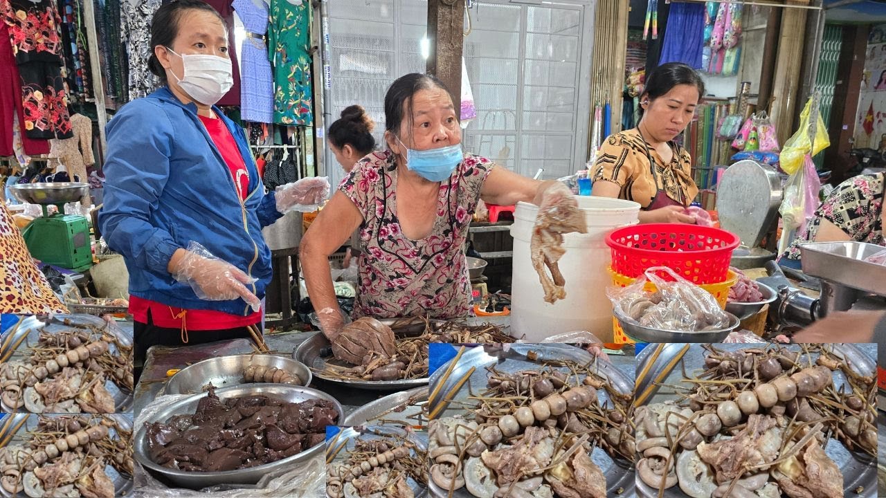 Hàng lòng non hồ lô dây chuối khô cuối cùng còn sót lại ở Sài Gòn