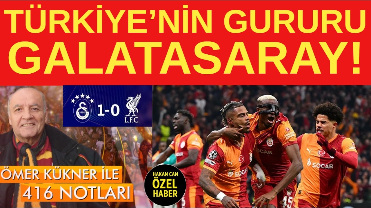 Türkiye'nin gururu Galatasaray! Liverpool'u aynı sezonda ikinci kez devirdi