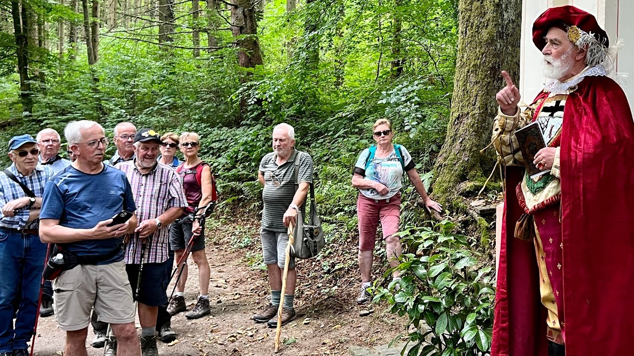 2022 - Spannend: Begegnung mit Ritter Kuno von Falkenstein bei Neuerburg
