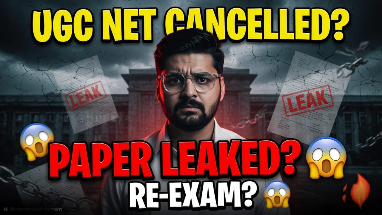 UGC NET Paper Leaked 🔥 | Exam Cancelled or Re-Exam? Big NTA Scam Update by Aman Kakkar