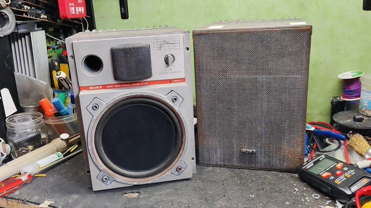 Sony direct drive speaker system SA-10F || REVIEW