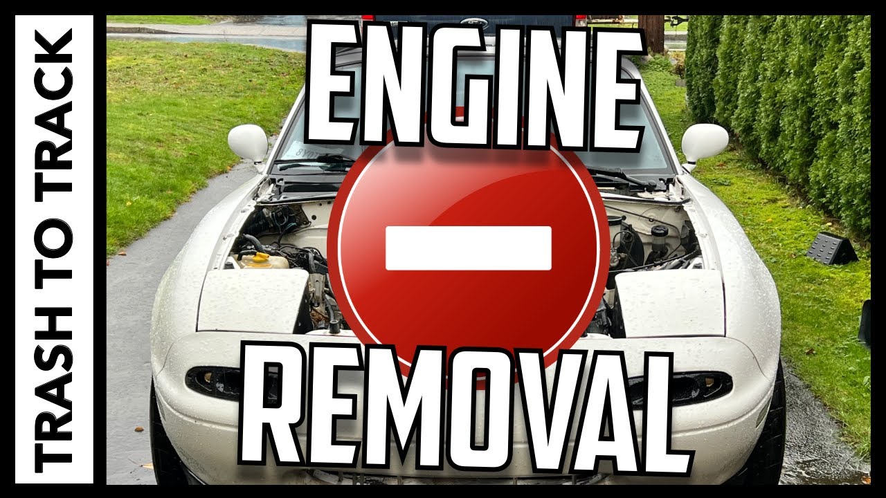 Ep 12 - Engine Removal Part 1 (1992 Miata)