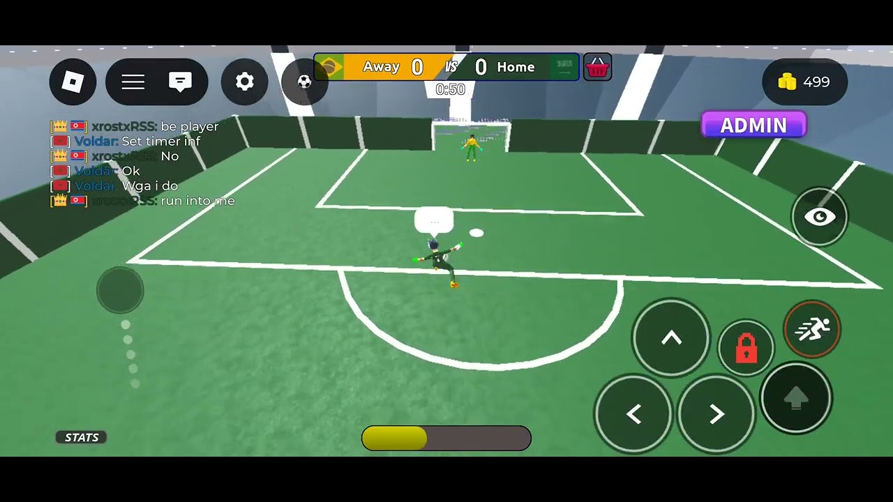 Showing gk glitch and 1v1 MY dumb friend