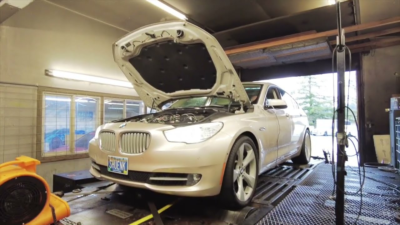 BMW N63TU Shuenk M-Spec N63+Turbos  Dyno & EGT Test