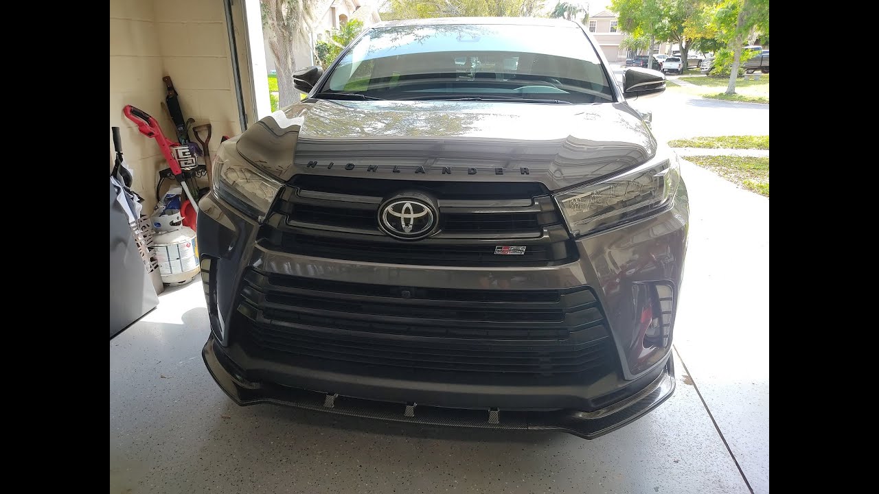Modificando mi Toyota Highlander 2019