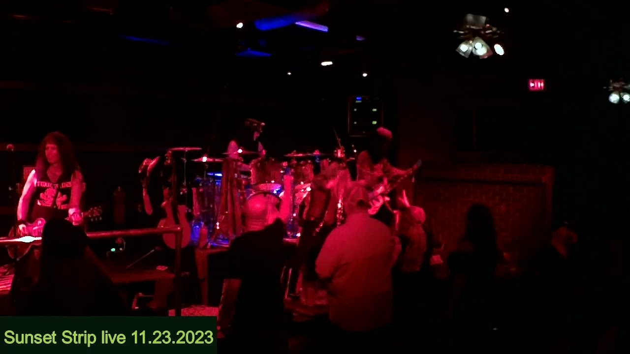 Sunset Strip live 11.23.2023 Club Memphis (Ray K. Sound)