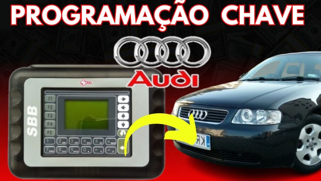 ✅Programar chave Audi A3 com SBB