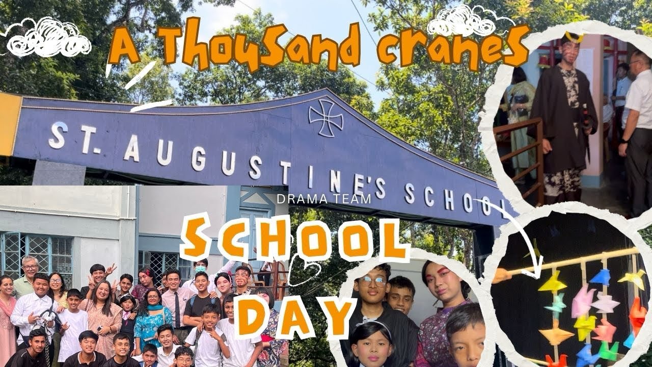 St. Augustine’s school Day celebration /  Thousand Cranes - school drama  #kalimpong #sas