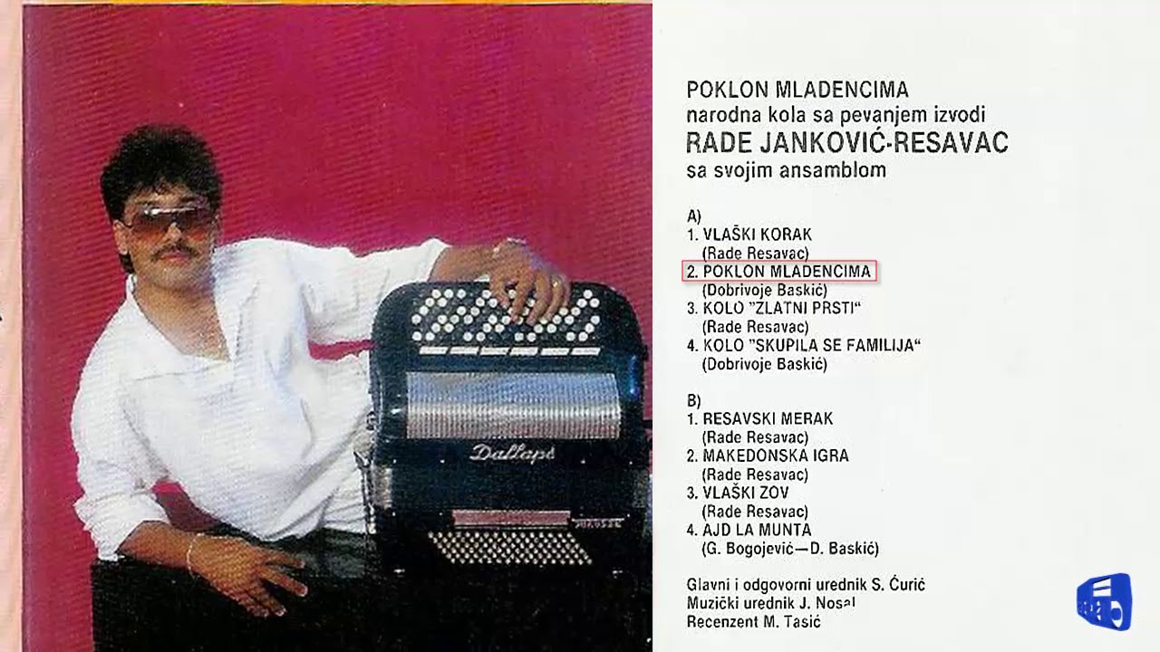 Rade Jankovic Resavac - Poklon mladencima - (Audio 1988)