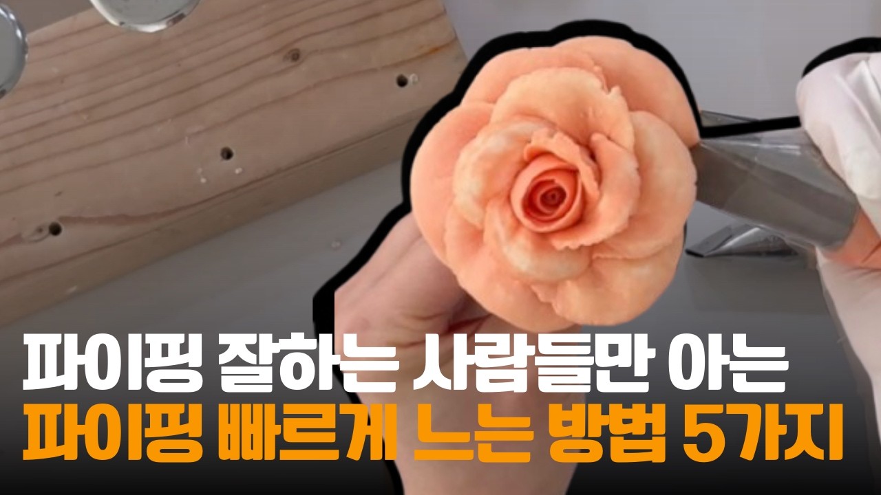 장미 앙금플라워 파이핑하면서 앙금플라워 빠르게 잘하게 되는  연습 방법 5가지 알려드릴게요 ㅣ앙금장미 ㅣ 떡케이크 공방 ㅣ 소자본 여성 창업