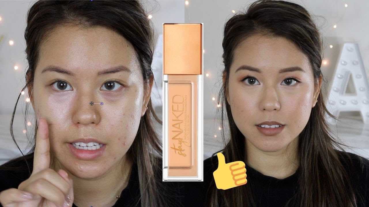 Urban Decay Stay Naked Weightless Liquid Foundation Review |AlisonHa
