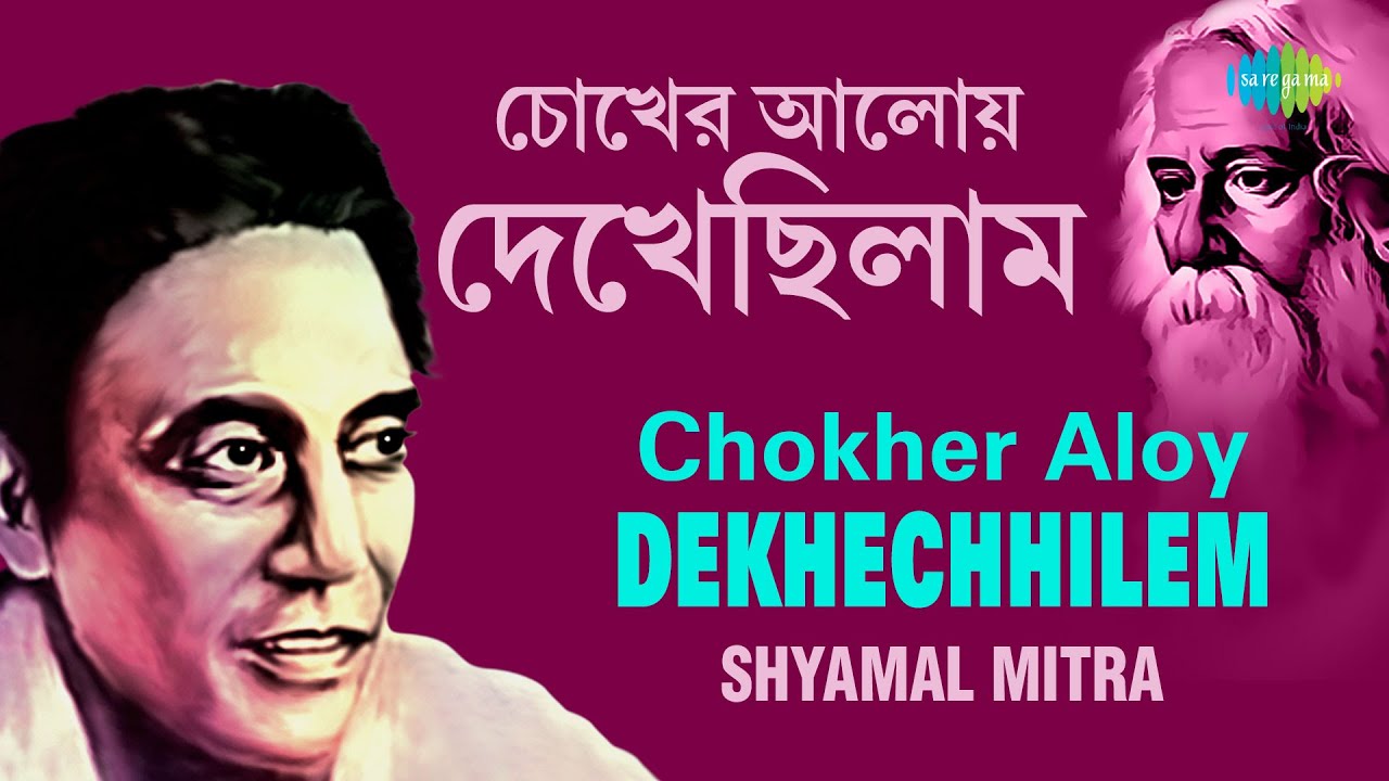 Chokher Aloy Dekhechhilem | চোখের আলোয় দেখেছিলাম | Shyamal Mitra | Rabindranath Tagore