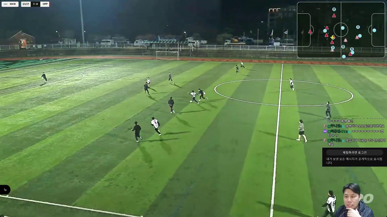 축구 참! 잘알려주는 라이브 방송 Q&A 03/18 B팀 VS 주문진 엽합